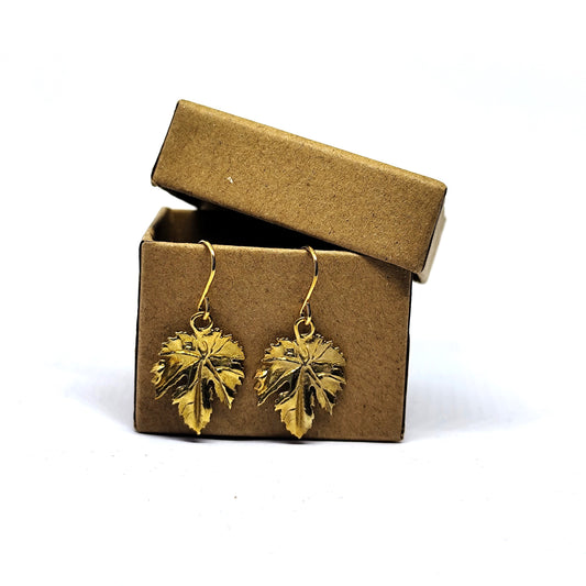 Pendientes Hoja de Parra