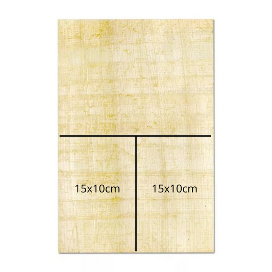 Pack 10 hojas de papiro 15 x 10cm