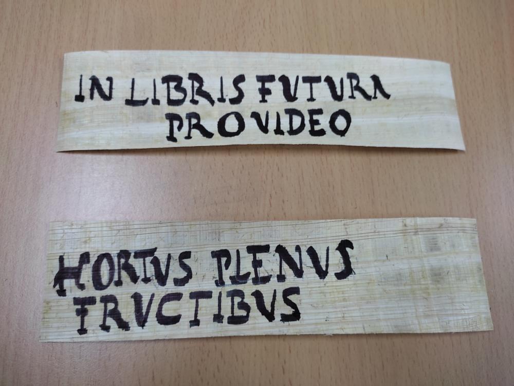 Packung mit 25 Papyrus-Lesezeichen