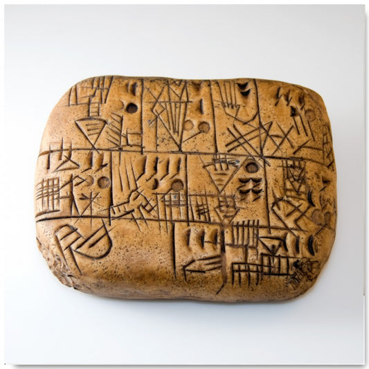 Tablilla de escritura cuneiforme