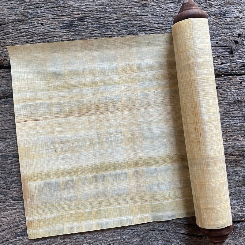 Gealterte Papyrusrolle 60 x 20 cm