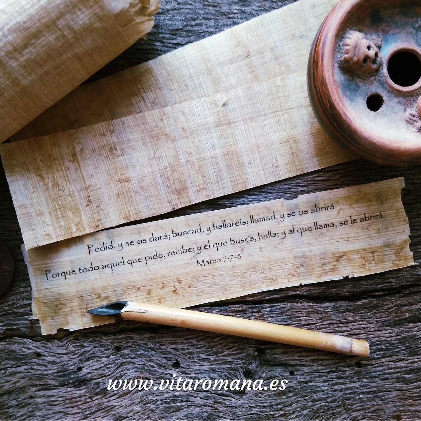 Packung mit 25 Papyrus-Lesezeichen
