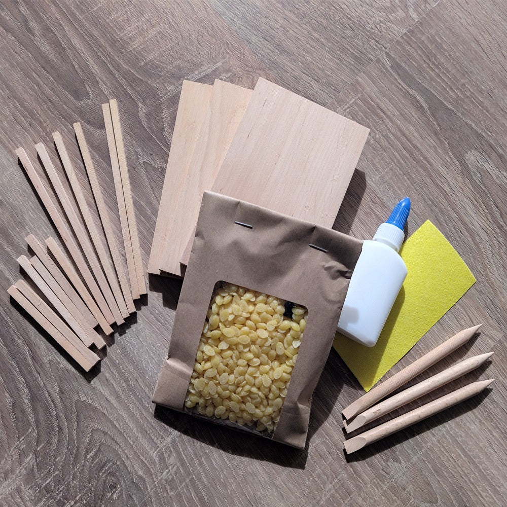 Set für 3 Wachstabletten