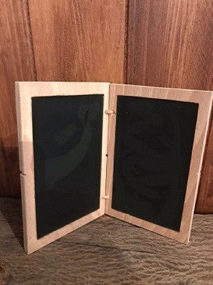 Tablilla de cera doble 12 x 7 cm