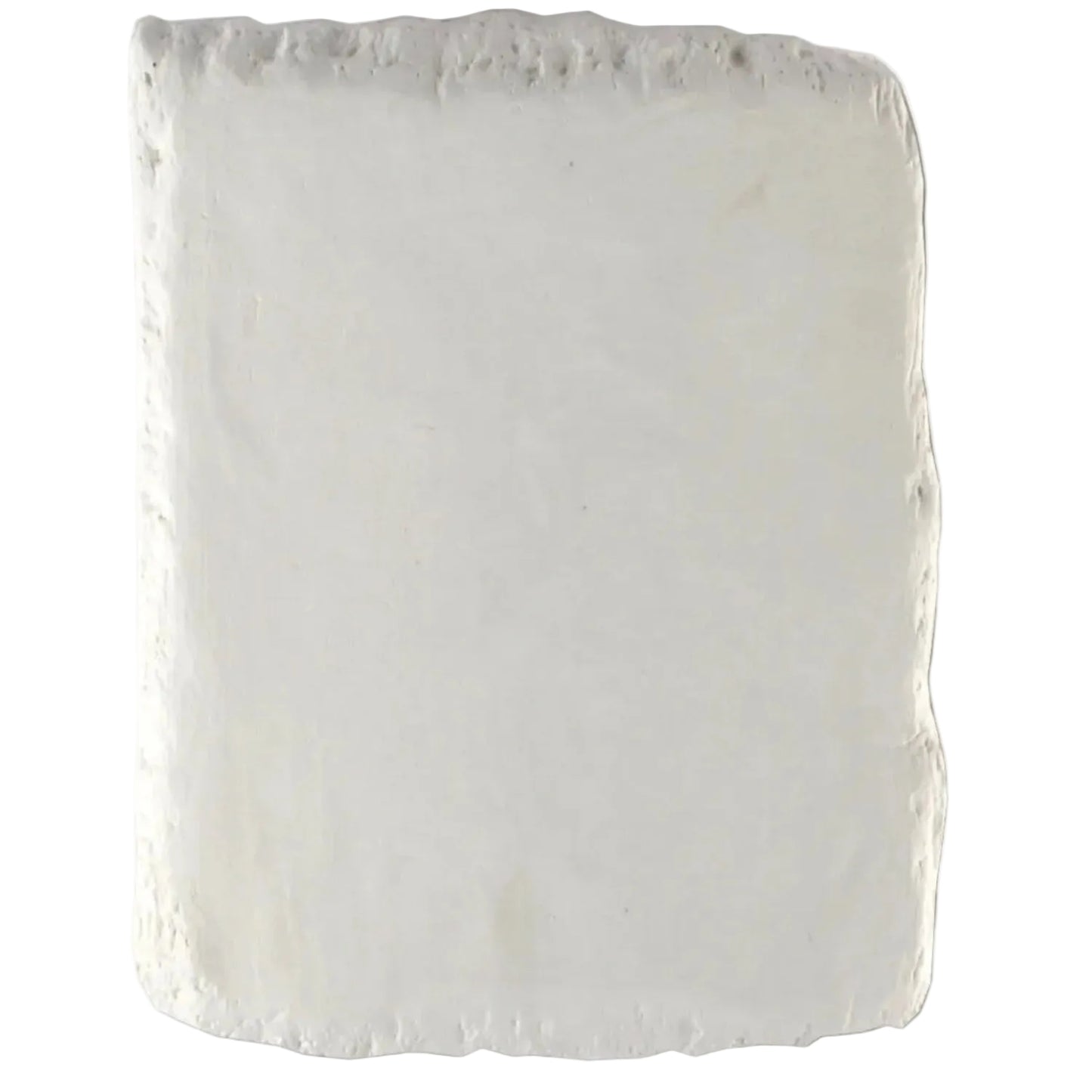 Panel de fresco romano en blanco