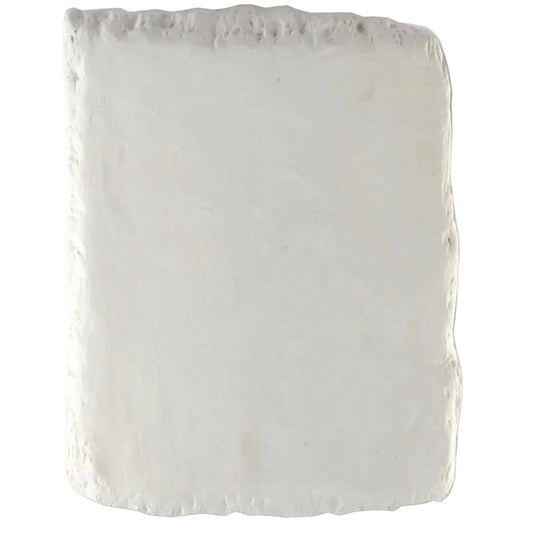 Panel de fresco romano en blanco