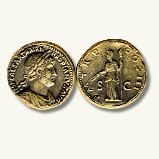 Sestercio de Adriano y Ceres