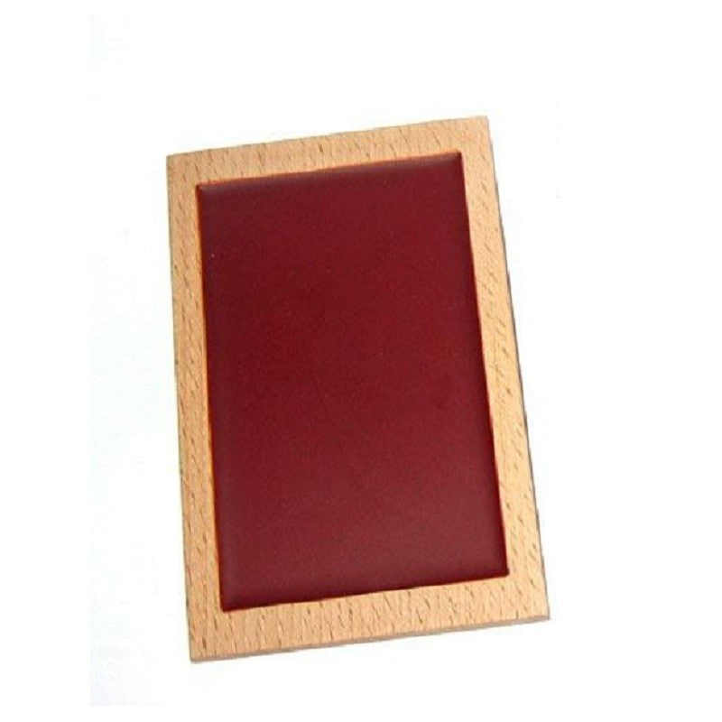 Tablilla de cera simple roja 9 x 14 cm