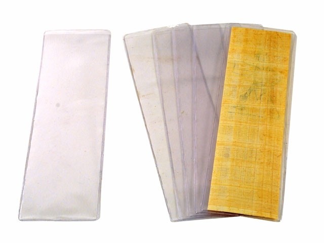 Fundas de plástico para marcapáginas